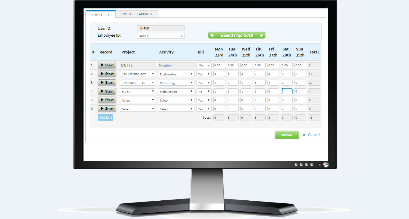 Timesheet